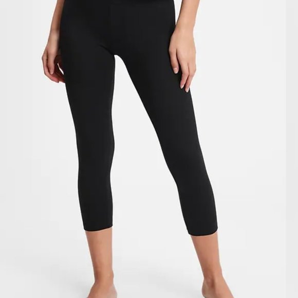 4/$20 Hot Topic Black leggings jogging exercise lounge pants low rise small - Picture 1 of 3